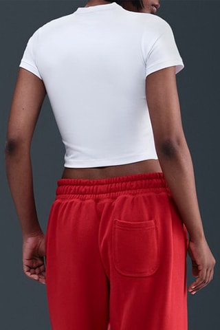 T-shirt cropped Nike Sportswear - Blanc