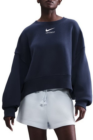 Sweat polaire Nike Sportswear Phoenix Fleece - Bleu marine