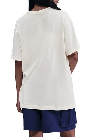 T-shirt W Nsw Frt Os Stwbry Tee - Blanc