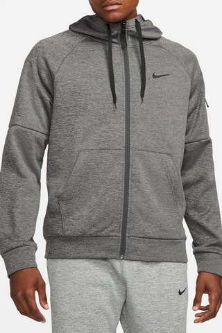 Sweat à capuche Therma - Gris foncé
