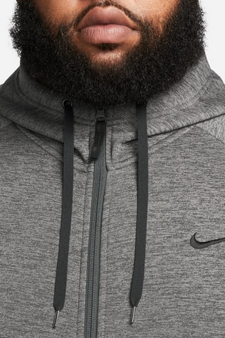 Sweat à capuche Therma - Gris foncé