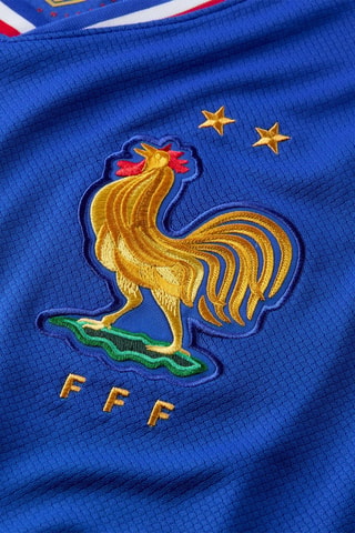 T-shirt de football FFF - Bleu roi