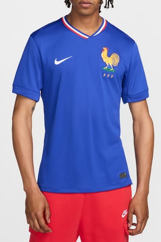 T-shirt de football FFF - Bleu roi