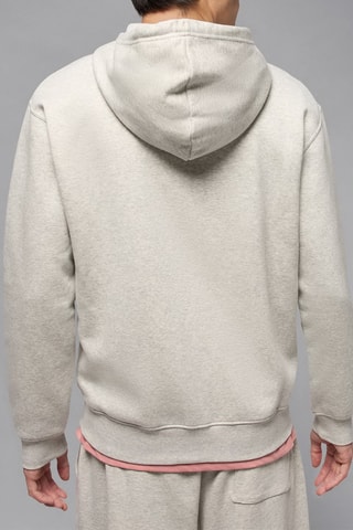 Sweat polaire à capuche Jordan Brooklyn Fleece - Gris chiné