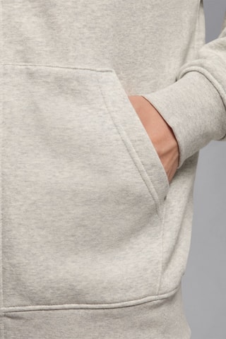 Sweat polaire à capuche Jordan Brooklyn Fleece - Gris chiné