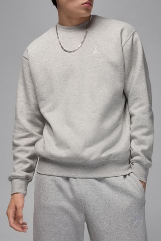 Sweat polaire Jordan Brooklyn Fleece - Gris chiné
