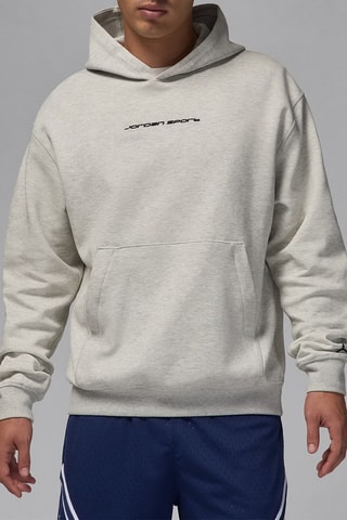 Sweat à capuche Jordan Sport Hoop Fleece - Gris clair chiné
