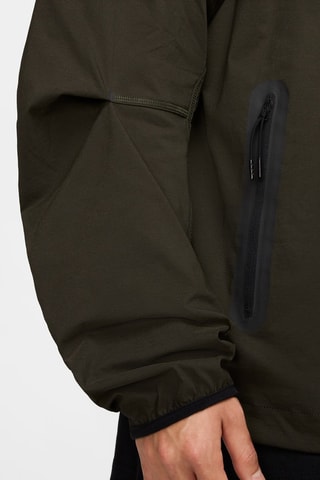 Veste à capuche Nike tech - Vert foncé