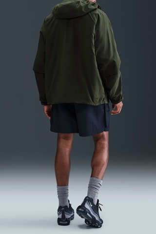 Veste à capuche Nike tech - Vert foncé