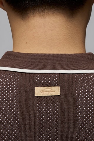 Chemise de golf Jordan Sport Golf - Marron