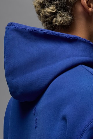 Sweat à capuche Jordan Rare Air - Bleu roi et blanc