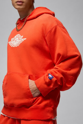 Sweat à capuche Jordan Rare Air - Rouge et blanc