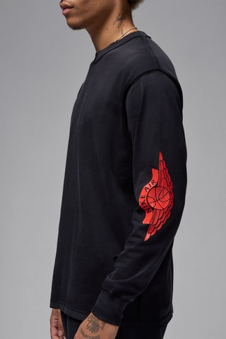 T-shirt Jordan Rare Air - Noir et rouge