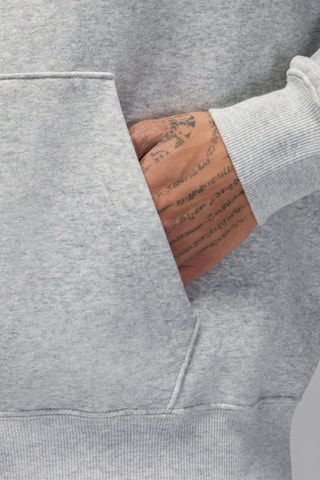 Sweat polaire à capuche Jordan Brooklyn - Gris chiné