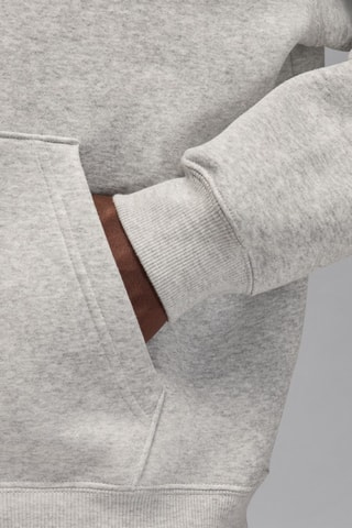 Sweat polaire à capuche Jordan Brooklyn - Gris chiné