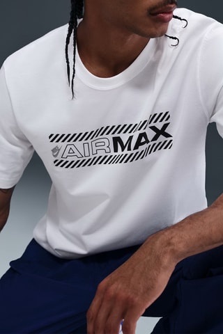 T-shirt Nike Air Max - Blanc