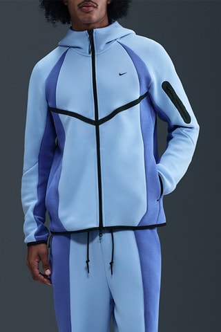 Sweat à capuche Nike Tech - Bleu