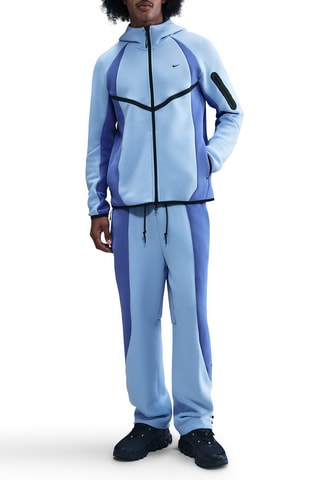 Sweat à capuche Nike Tech - Bleu