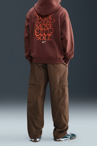 Sweat à capuche Nike Solo Swoosh - Rouge foncé