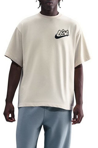 T-shirt Nike Solo Swoosh - Ecru