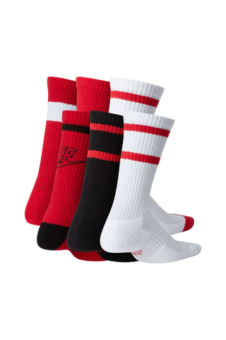 6 paires de chaussettes Nike Everyday - Blanc et noir