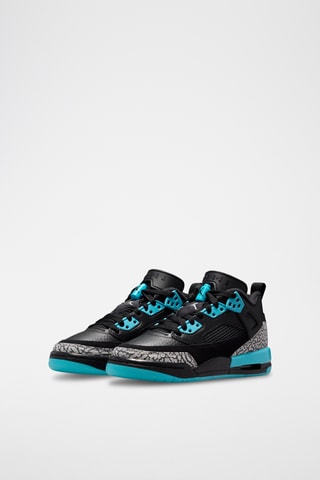 Jordan Spizike Low en cuir - Noir