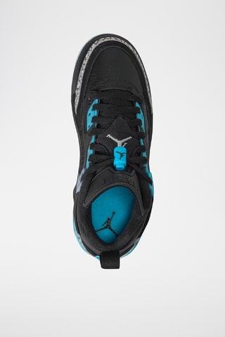 Jordan Spizike Low en cuir - Noir