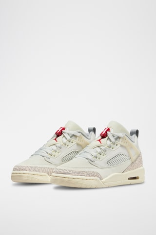 Jordan Spizike Low en cuir - Ecru