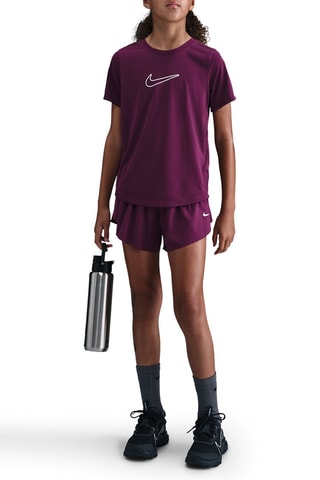T-shirt Nike One Fitted - Bordeaux