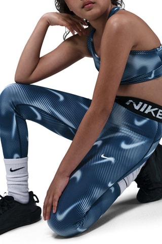 Legging taille haute Nike Pro - Bleu