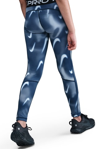Legging taille haute Nike Pro - Bleu