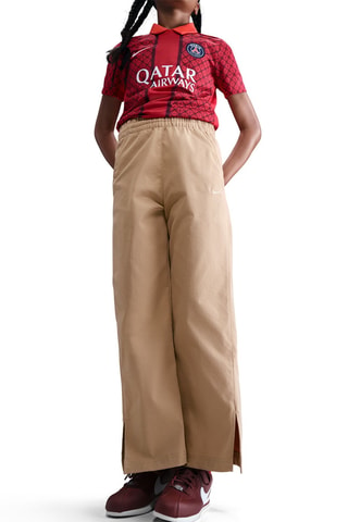 Pantalon taille haute Nike Sportswear - Marron clair