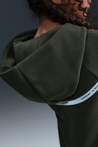 Sweat polaire à capuche Nike Sportswear Tech - Kaki