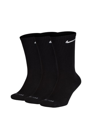 3 paires de chaussettes Nike Everyday Plus Cushioned - Noir
