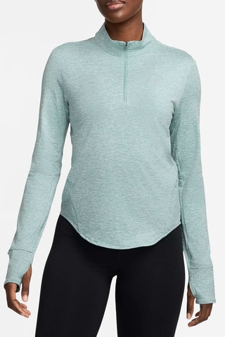 T-shirt de running Nike Swift - Vert clair chiné