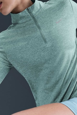 T-shirt de running Nike Swift - Vert clair chiné