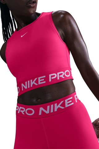 Crop top d'entraînement Pro - Rose