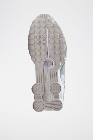 Shox R4 - Blanc et gris foncé