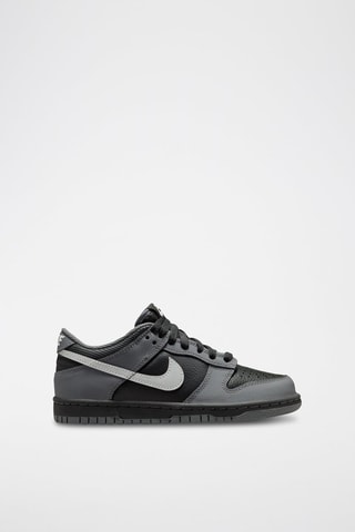 Dunk Low en cuir - Noir