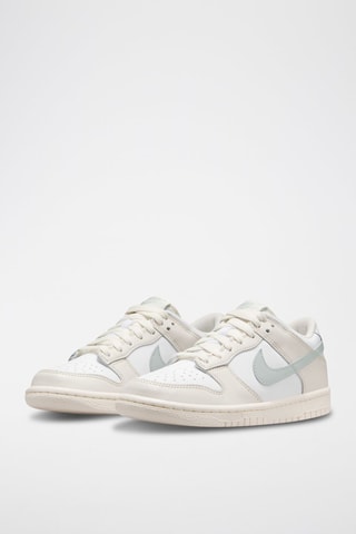 Nike Dunk Low en cuir - Blanc