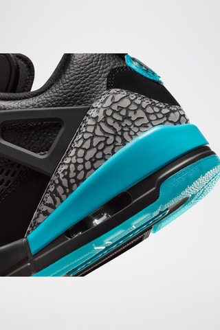 Jordan Spizike Low en cuir - Noir