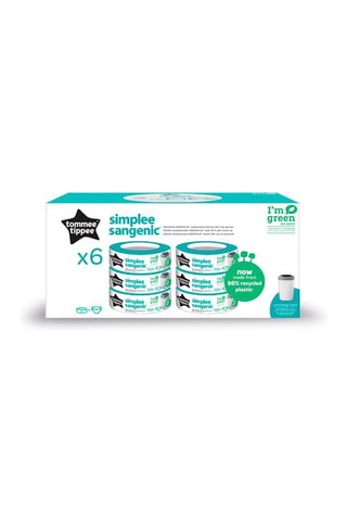 6 recargas de caixote do lixo Simplee