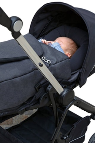 Saco de bebé para carrinho One4Ever - Cinzento