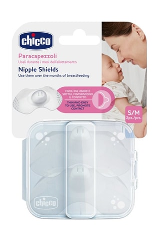 2 proteções para mamilos Tamanho S/M