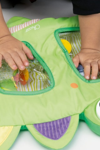 Tapete de água sensorial crocodilo - A partir dos 6 meses