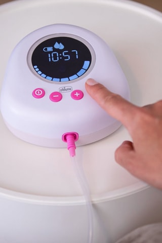 Bomba de leite elétrica - Branco