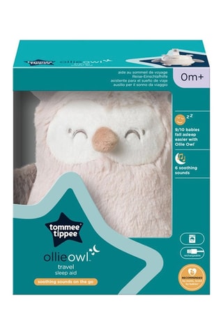 Mini peluche musical nómada Ollie a Coruja - A partir do nascimento