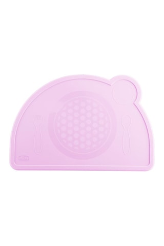 Individual de mesa em silicone - Rosa