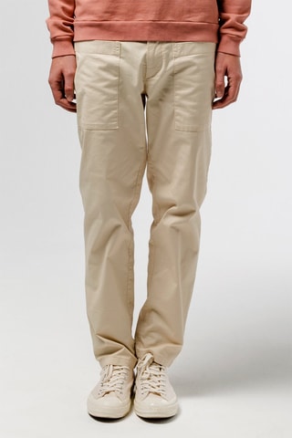 Pantalon droit - Beige
