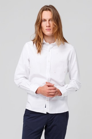 Chemise en lin - Blanc